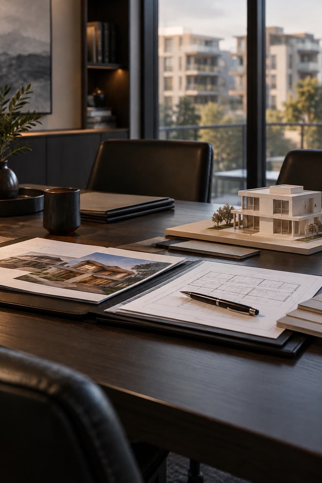Residential brokerage transaction review workspace